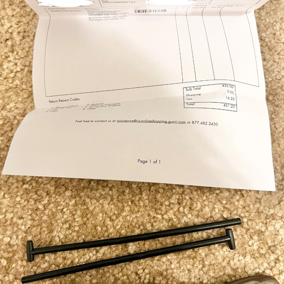 Gucci Champagne Loafers AUTHENTIC size 36 - Picture 4 of 7